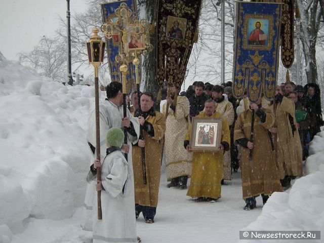 Крещение в Сестрорецке 2011