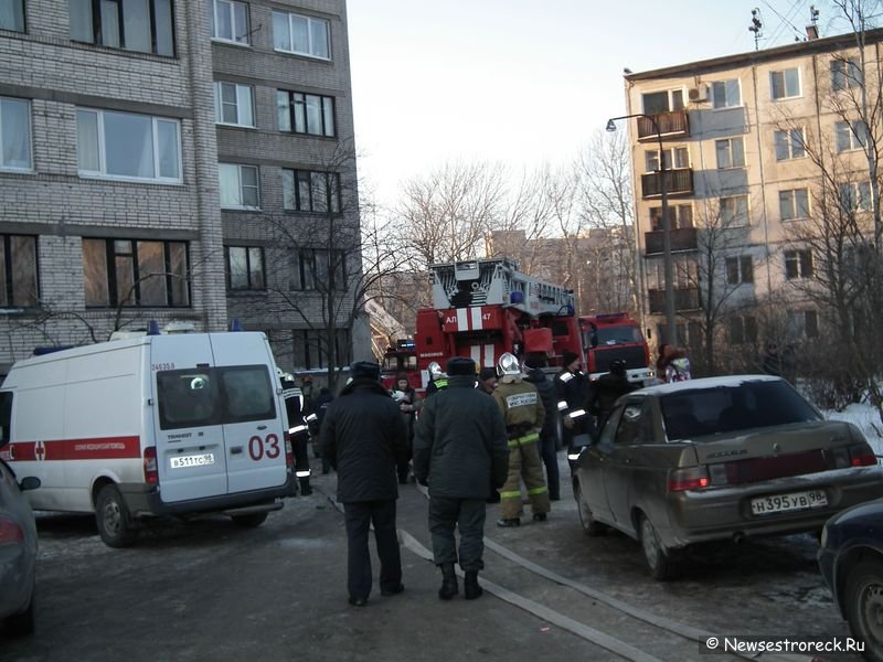 Сестрорецк взрывался и горел