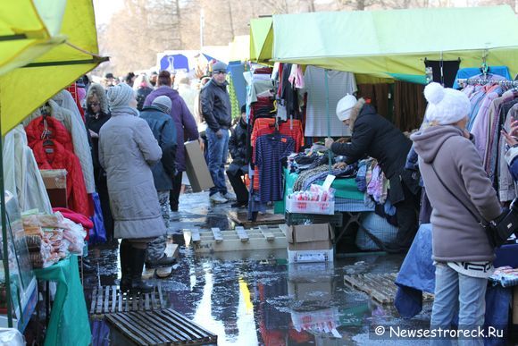 В Сестрорецке открылась ярмарка 