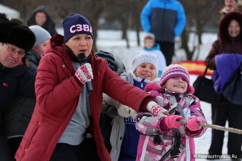 В Сестрорецке состоялся турнир по волейболу на снегу «Snow Volley Christmas-2015»