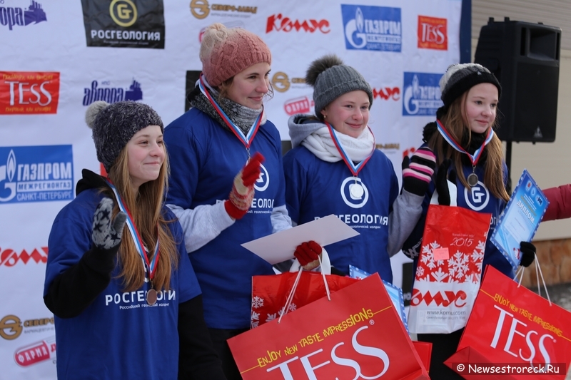 В Сестрорецке состоялся турнир по волейболу на снегу «Snow Volley Christmas-2015»