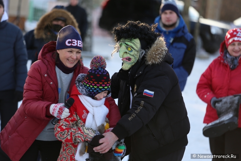 В Сестрорецке состоялся турнир по волейболу на снегу «Snow Volley Christmas-2015»