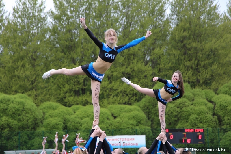 В Сестрорецке прошел открытый Кубок по черлидингу «CHEER OPEN - 2015»