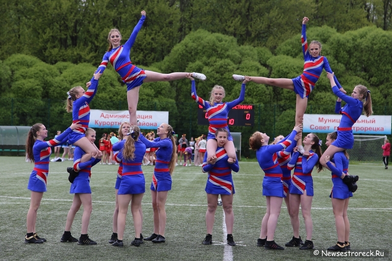 В Сестрорецке прошел открытый Кубок по черлидингу «CHEER OPEN - 2015»