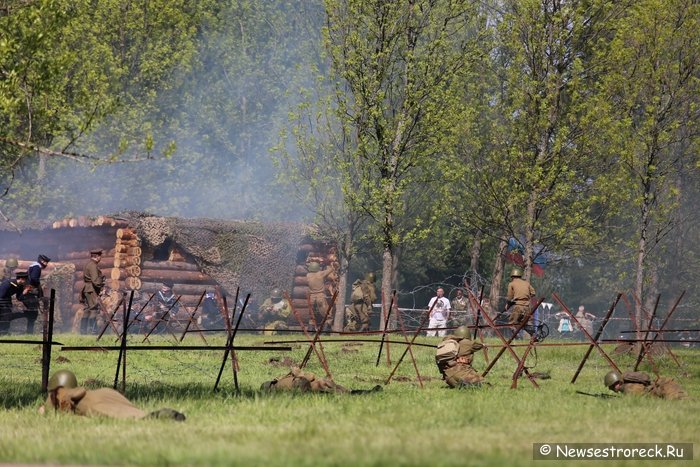 В Сестрорецке отметили День пограничника 2015