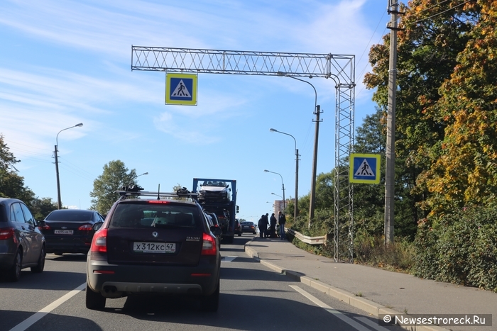 На Приморском шоссе ребенок попал под машину