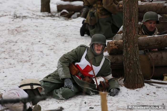 В Сестрорецке состоялась военно-историческая реконструкция "Западный фронт"