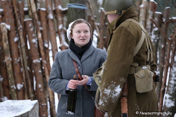 В Сестрорецке состоялась военно-историческая реконструкция "Западный фронт"