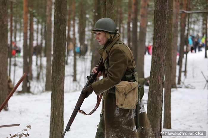 В Сестрорецке состоялась военно-историческая реконструкция "Западный фронт"