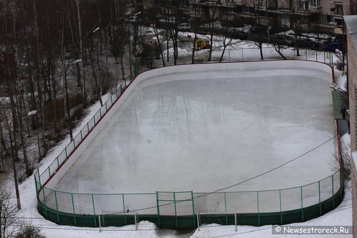 В Курортном районе откроют восемь катков и три хоккейные площадки 