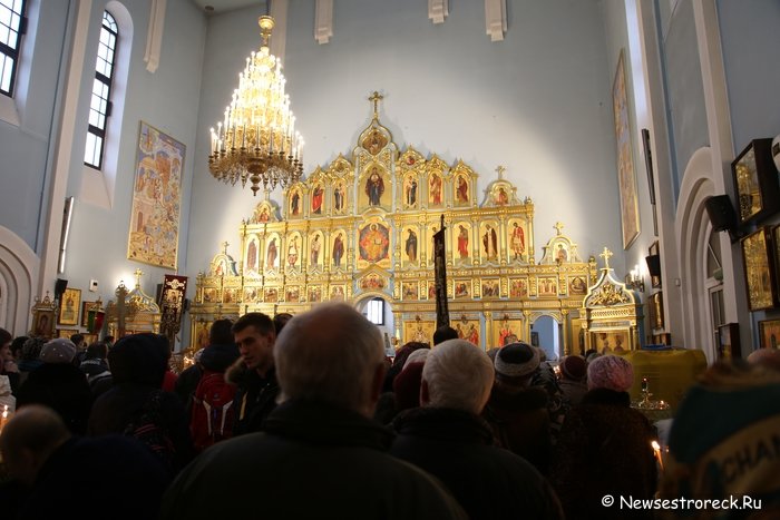 Праздник Крещения Господня отметили в Сестрорецке