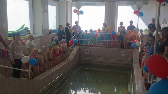 В детском саду №27 прошли соревнования по плаванию «Праздник на воде»