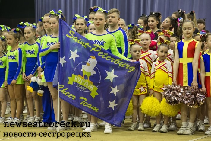 В Сестрорецке прошли соревнования по черлидингу «Cheer Open - 2017»